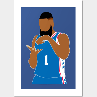 James harden Posters and Art
